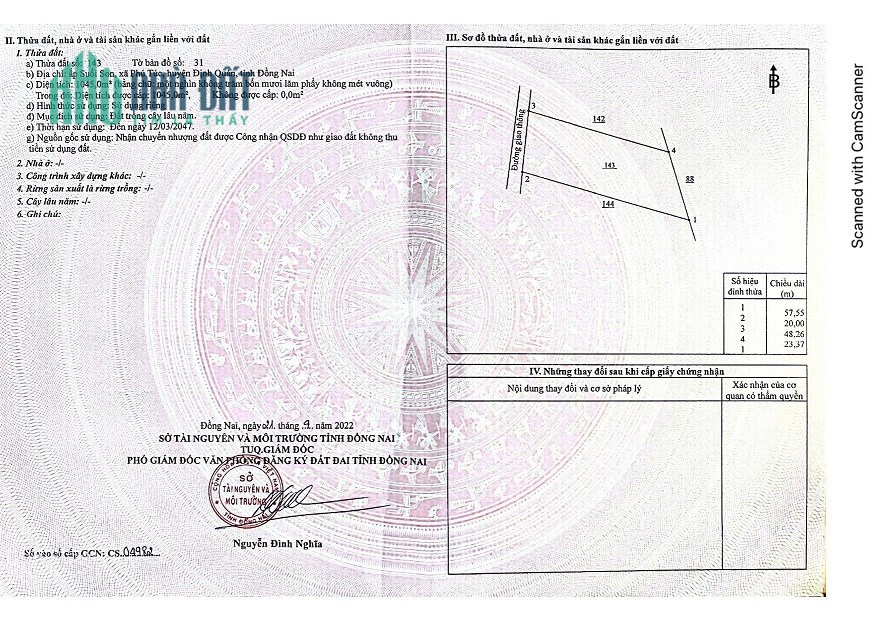 Chính chủ gửi lô đất  trồng măng cụt ở xã Phú Túc,huyện Định Quán,Đồng Nai ngay khu dân cư hiện hữu