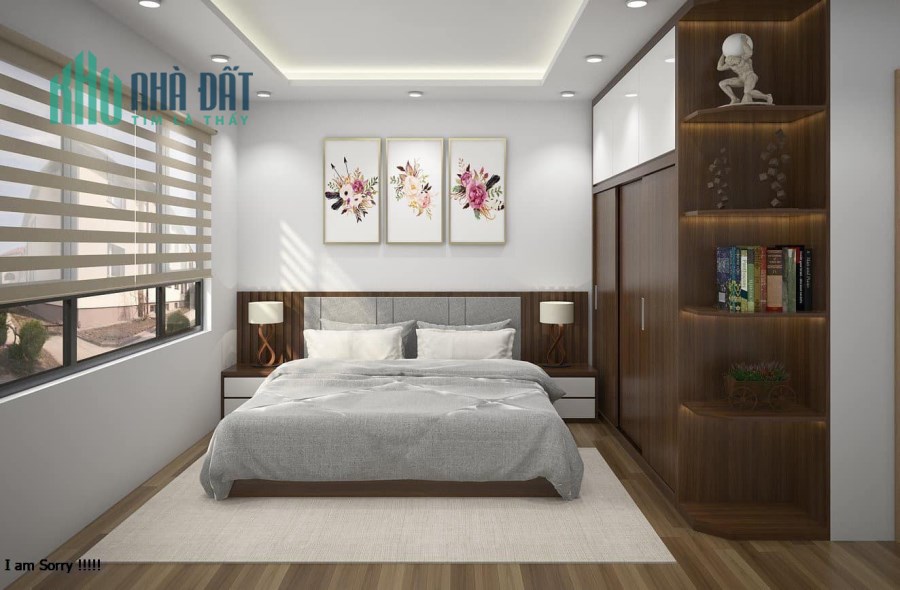 Bán nhà Hồng Tiến,2 mặt ngõ thông, mới ở ngay, 20m mặt phố ô tô tránh đỗ.