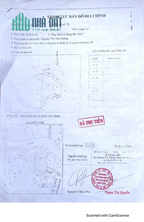 Cần bán đất Thị Trấn Bến Lức , Huyện Bến Lức ,Tỉnh Long An  , 3912m2 ,69 tỷ