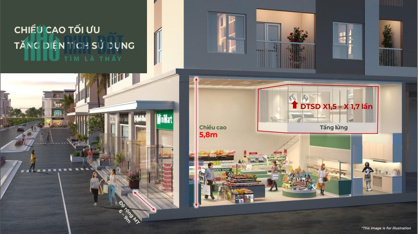 Shophouse khối đế The OriGarden- Xu thế mới của các nhà đầu tư