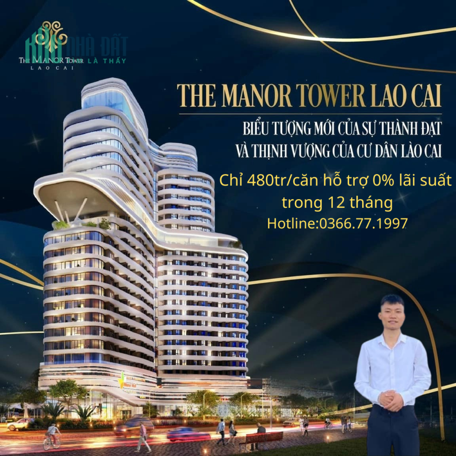💐🌿NÂNG TẦM PHONG CÁCH SỐNG CHO CƯ DÂN TẠI DỰ ÁN CĂN HỘ CAO CẤP THE MANOR TOWER LÀO CAI