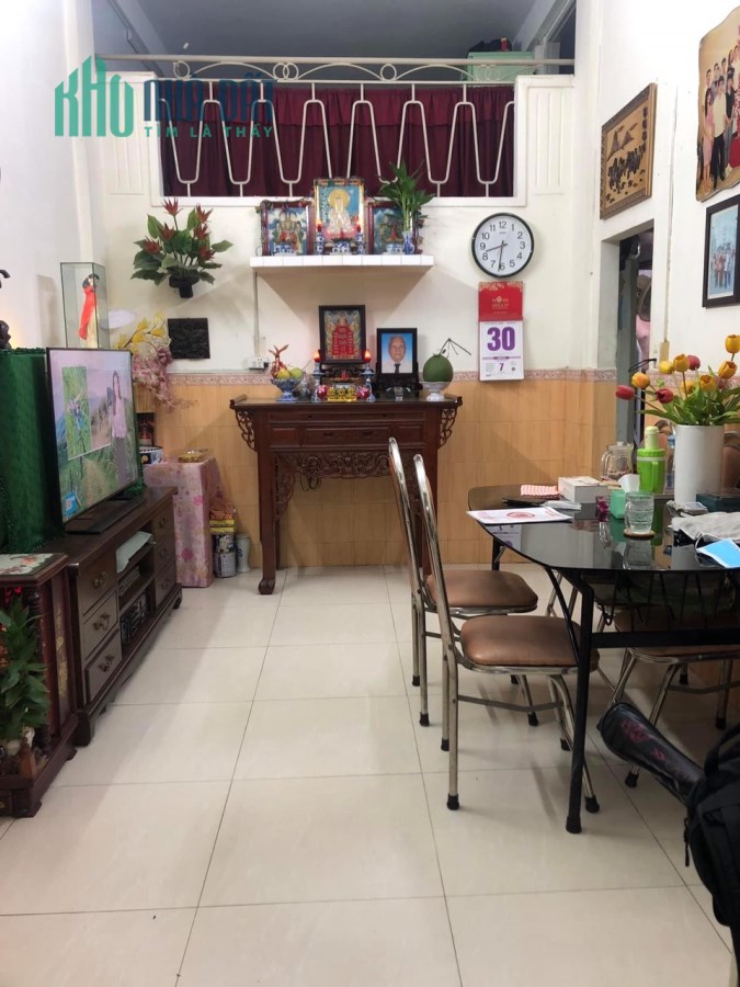 NHÀ SIÊU RẺ Q10 -2 MẶT HẺM XE HƠI- SÁT KHU CHỢ  ĐÊM HỒ THỊ KỶ - XE HƠI NGỦ TRONG NHÀ- 66M2- 6 TỶ.