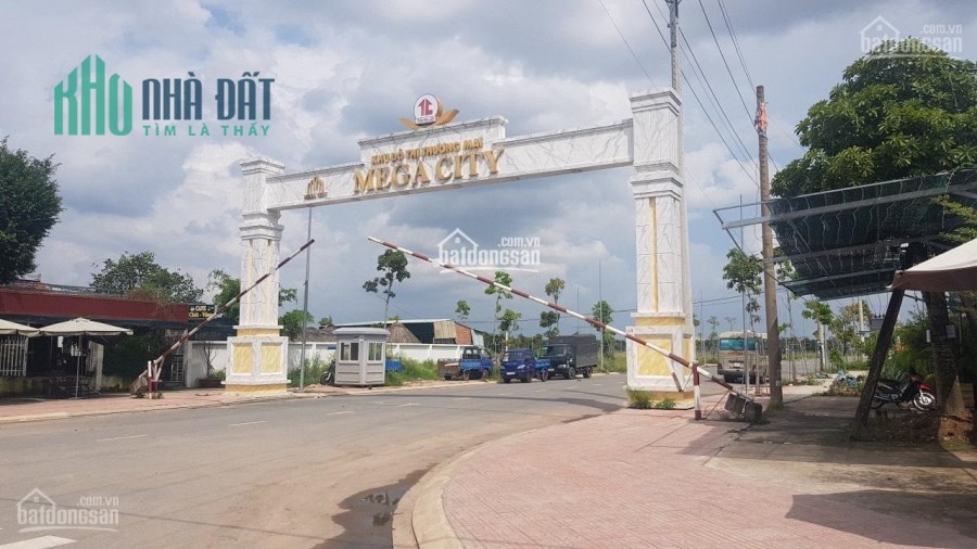 Bán Gấp lô đất thổ cư 100m2 MegaCity TT Bến Cát, Bình Dương giá chỉ 14tr/m2