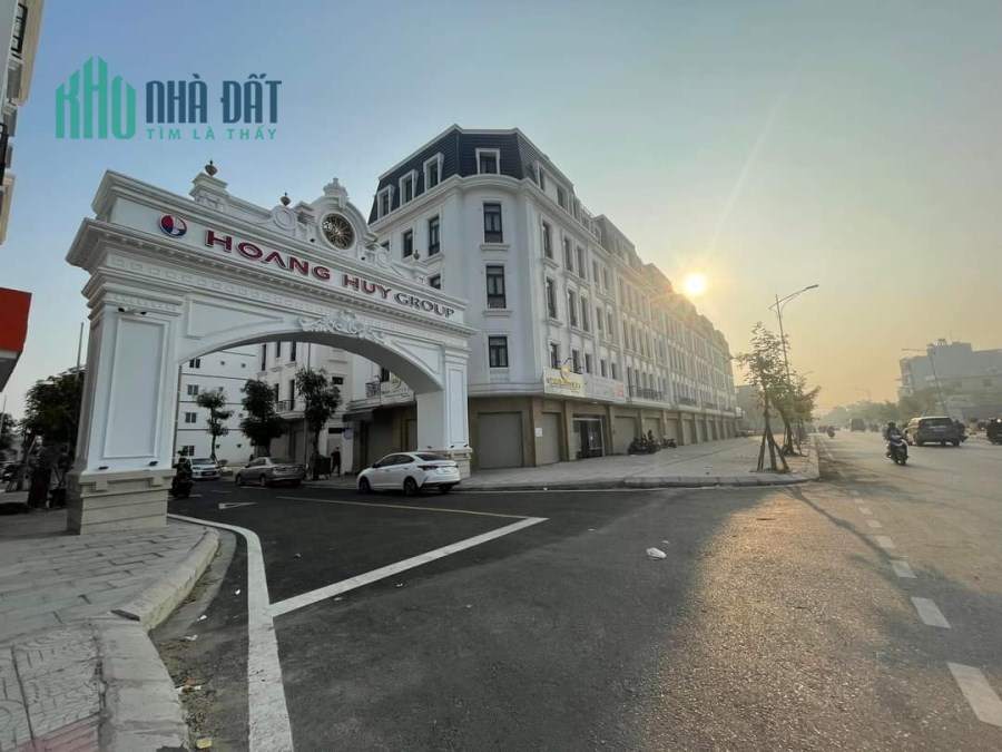 💥Bán căn shophouse Hoàng Huy, mặt đường Máng Nước, An Đồng, An Dương