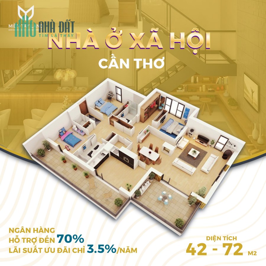 Chung cư nhà ở xã hội với số vốn chỉ từ 250 triệu