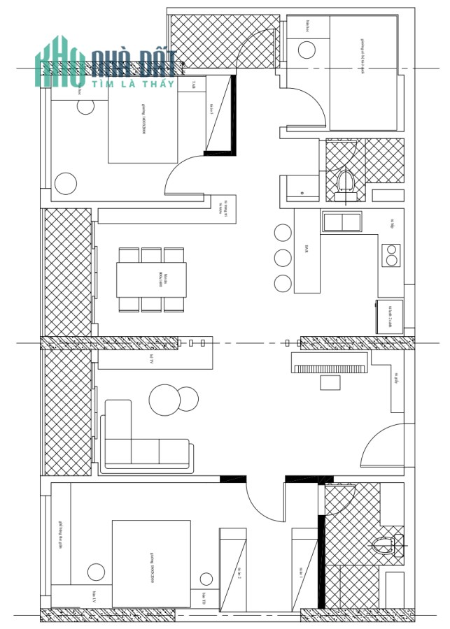 🆘Cần thanh khoản gấp 3PN giá 4,35 tỷ đập thông 106m2 full đủ đồ đẹp như ảnh.