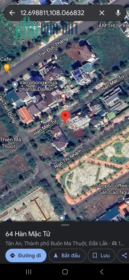 Chính chủ cần bán đất khu biệt thự metro TP. Buôn Ma Thuột