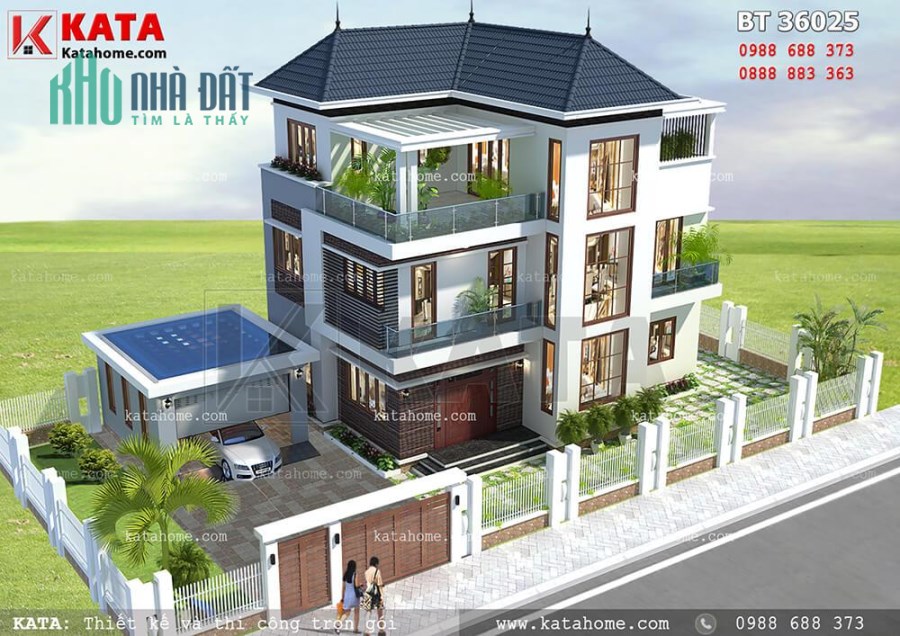 Bán Biệt Thự Đẳng Cấp TT Quận Ba Đình Phố Kim Mã 160m2, Sân Vườn, Gara 3 Ô Tô.