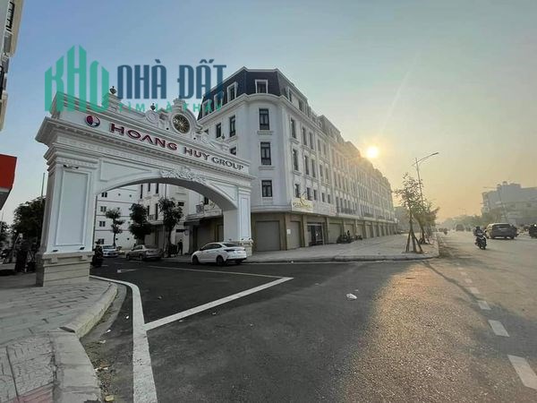 Căn shophouse Hoàng Huy mặt đường Máng Nước, An Đồng - Căn DUY NHẤT - Giá Cực Hấp Dẫn