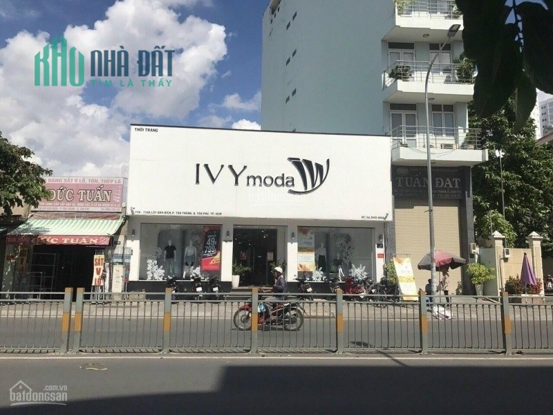 Bán nhà MTKD đường Luỹ Bán Bích Dt 12x33m-giá 75 tỷ -P.Tân Thành-Q.Tân Phú
