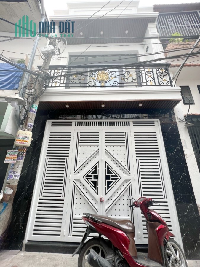 Nhà mới 2 tầng hẻm 314 Âu Dương Lân P3Q8 Giá : 5.6 Tỷ