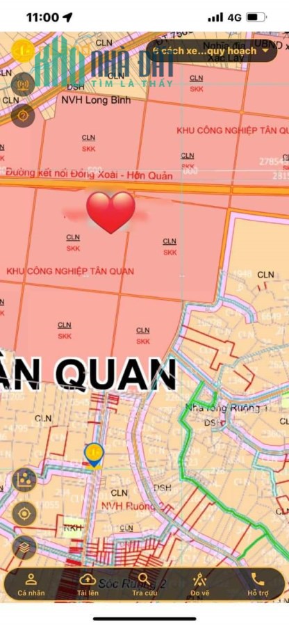 Gia đình bán gấp lô đất sổ sẵn giá rẻ Huyện Hớn Quản - Bình Phước