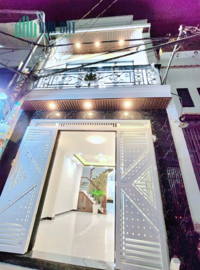 Nhà mới, đẹp Hẻm 314 Âu Dương Lân P.3 Q.8 Giá 5.6 tỷ - Nở hậu