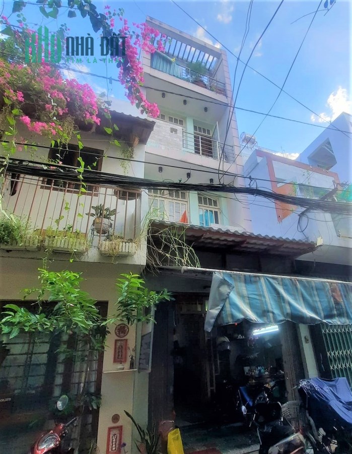 Bán nhà HXH đường Hòa Bình, 36m2 (3.4x10.5), 4 tầng BTCT, 5PN, nhỉnh 5 tỷ.