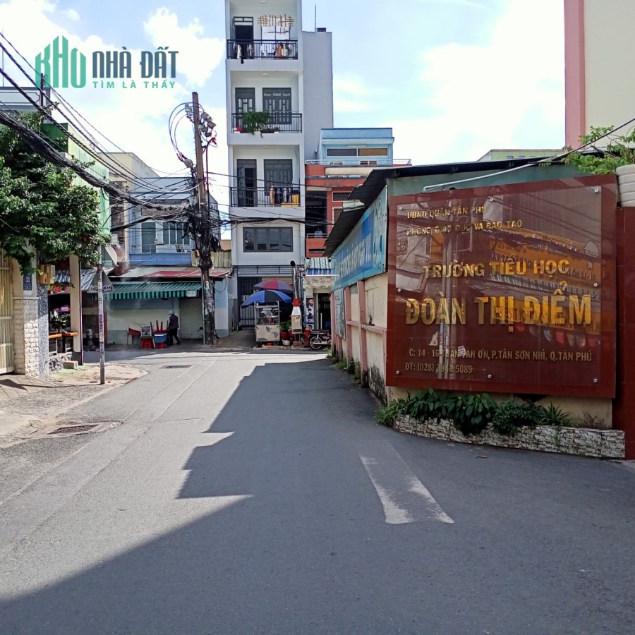 Bán nhà có sổ hồng Tân Sơn Nhì Tân Phú, hoàn công đủ, nhỉnh 3 tỷ