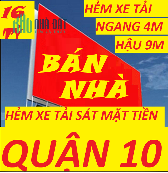 🔥MUA BÁN NHÀ ĐẤT , QUẬN 10, 100M2 3 TẦNG HẺM XE TẢI , GIÁ RẺ