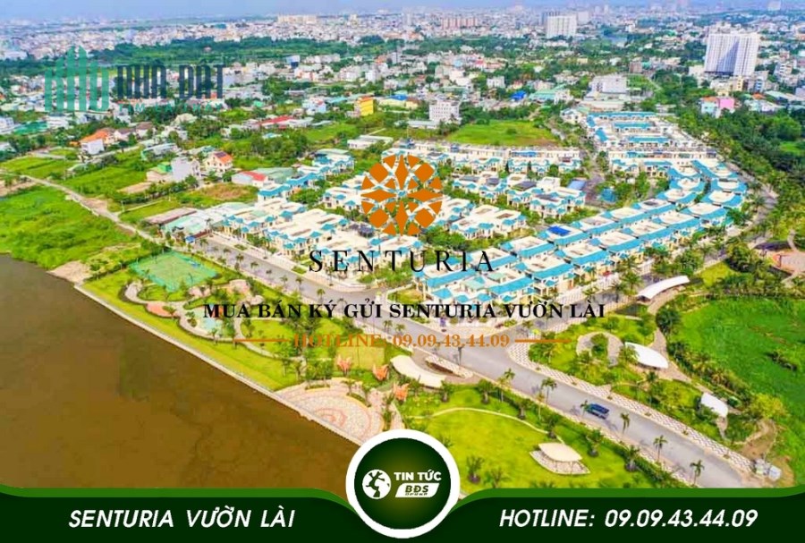 BIỆT THỰ SENTURIA VƯỜN LÀI, GIÁ BÁN MỚI NHẤT 2023 - ĐT: 0909434409