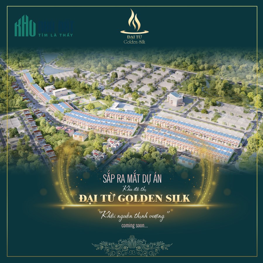 BÁN ĐẤT DỰ ÁN ĐẠI TỪ GOLDEN SILK THÁI NGUYÊN  CĐT: 0973 586 483