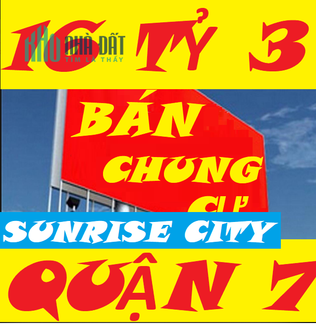 🔥MUA BÁN NHÀ, QUẬN 7, CC Cao Cấp SURISE CITY 1 CĂN DUY NHẤT