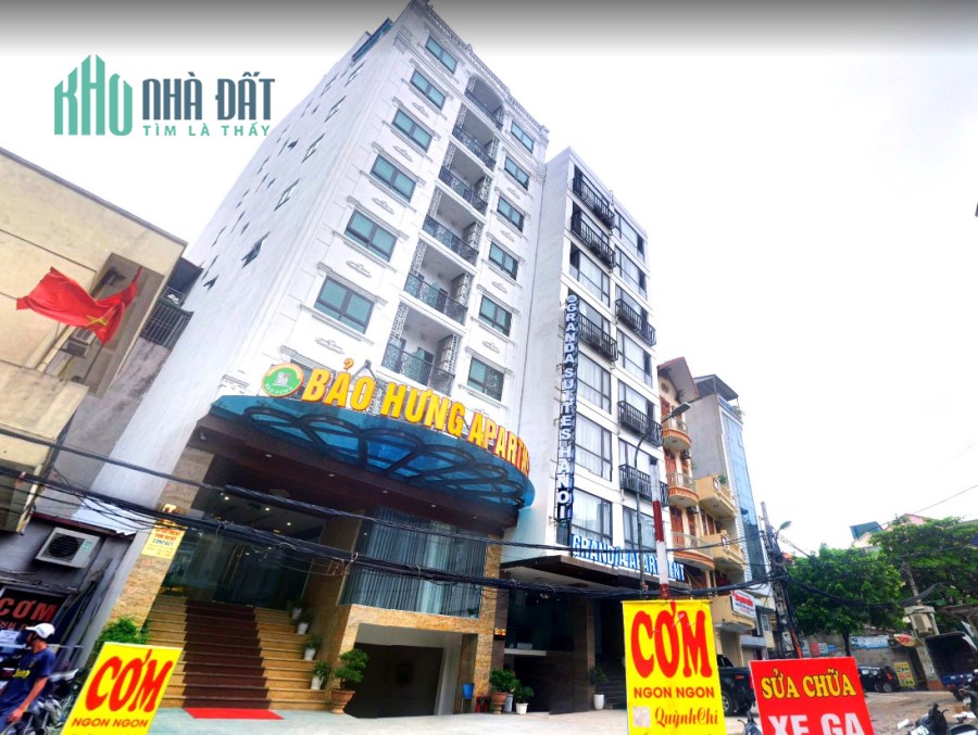BÁN NHÀ MẶT PHỐ ĐẸP NHẤT QUẬN CẦU GIẤY ĐƯỜNG 8 LÀN XE - VỈA HÈ 10