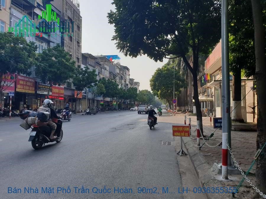 Chính Chủ Bán Nhà Mặt Đường, Q.Cầu Giấy, 91m2, 5 Tầng, MT 8m, Giá Tốt, !!!