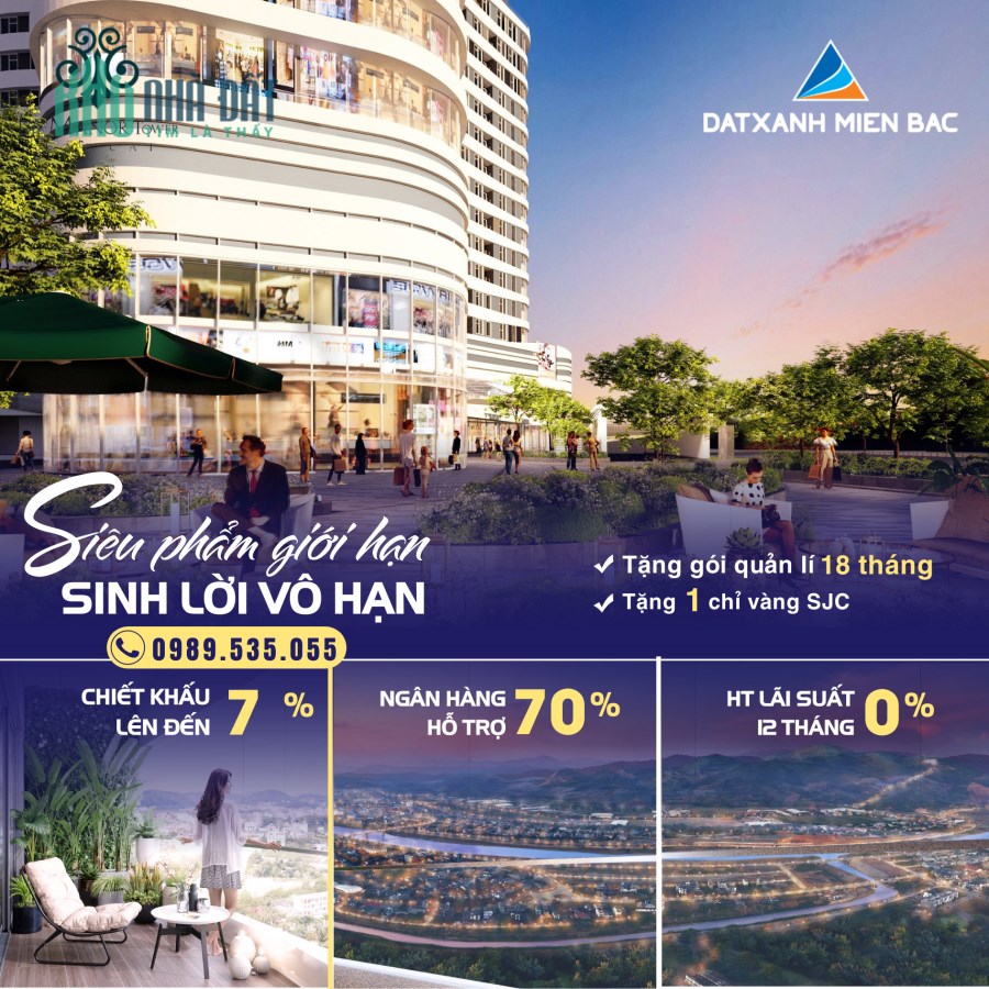 Sở hữu căn hộ SANG, chính sách ưu đãi VÀNG cùng THE MANOR TOWER LAO CAI