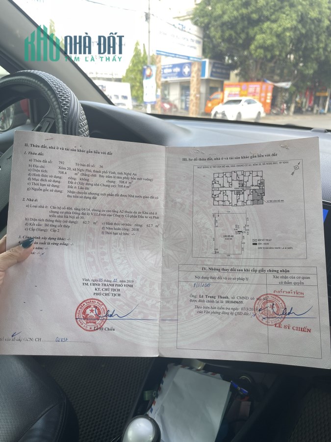 Căn Hộ  Chung Cư Hadico A2 Mặt Đường Lê Nin Thành Phố Vinh