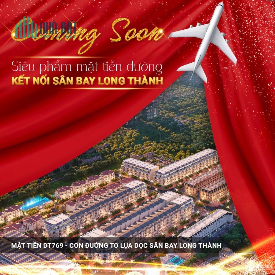 Mặt tiền sân bay Long Thành - gọi alo ngay nhanh tay kẻo hết!!!