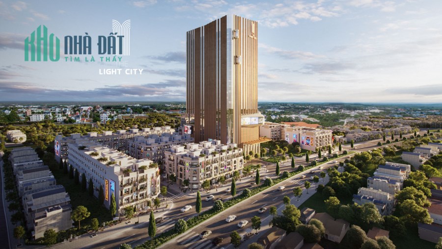Mở Bán Nhà Phố The Light City Đồng Xoài chủ đầu tư Thành Phương