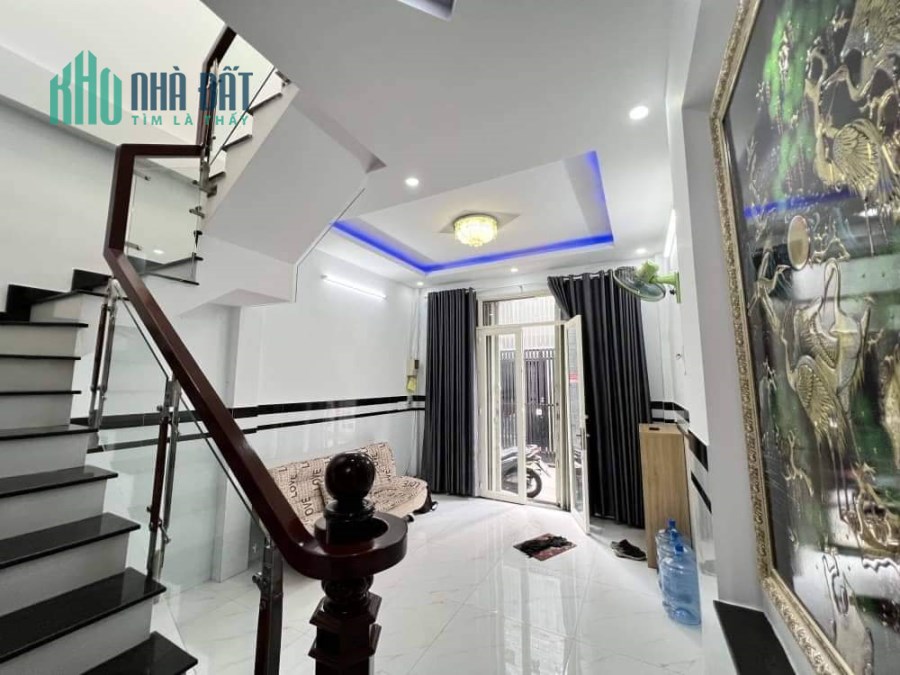 Nhà 64m2 HXH Lê Thị Riêng, Thới An,  Q12, 4 tầng 4PN, bán gấp chỉ 4Tỷ7