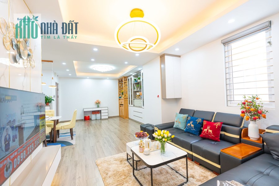 Chung cư hạng sang tại Hà Nội giá 1.7 tỷ diện tích 77m2 thiết kế linh hoạt
