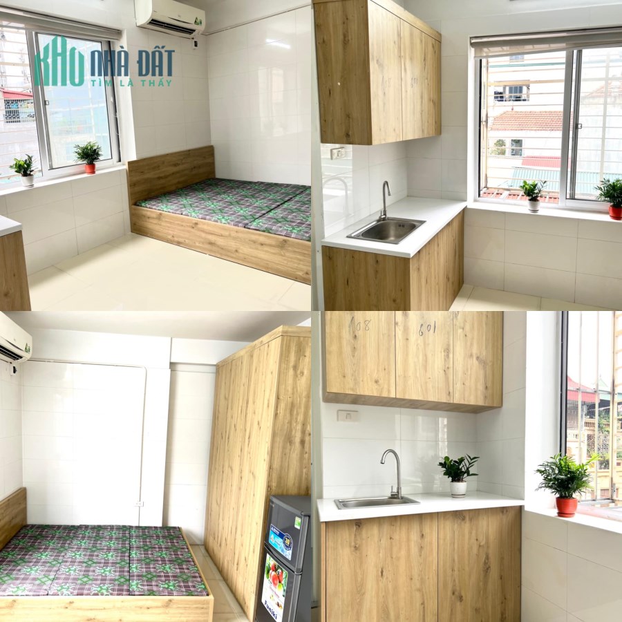 Chính chủ cho thuê chung cư mini 25m2 có thang máy full đồ - Xây mới 100%. Tại : Hồ Tùng Mậu, Phạm