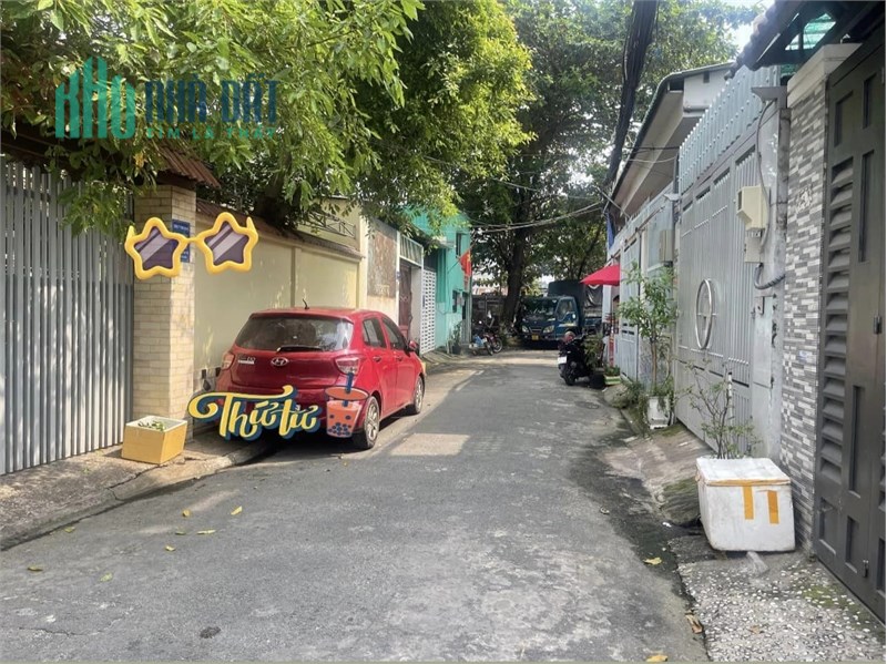 Bán nhà 117m2 Bùi Quang Là, Gò Vấp – Hẻm 6m thông, 53tr/m2.