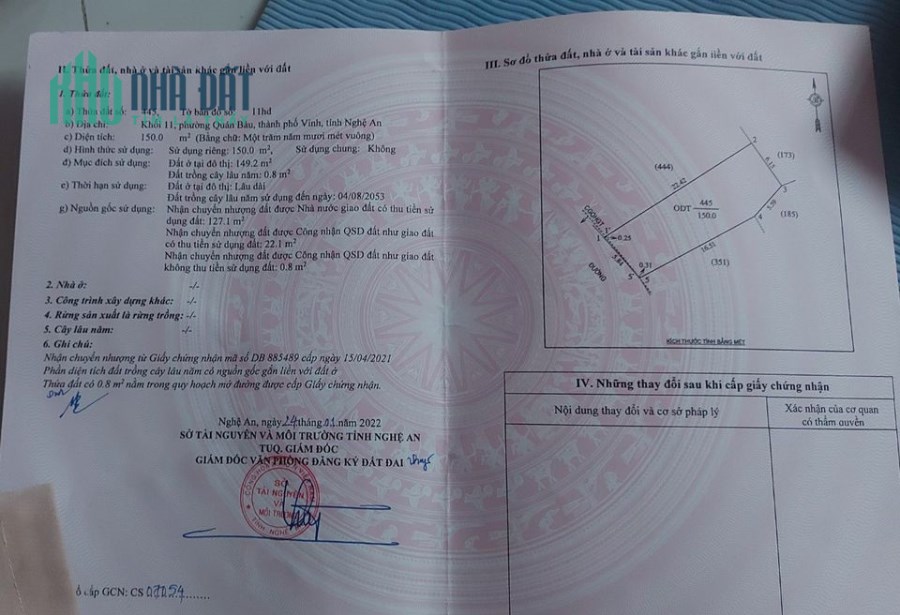 Hộ Khẩu Quán Bàu Cạnh Trường Cao Đẳng Việt Anh Thành Phố Vinh