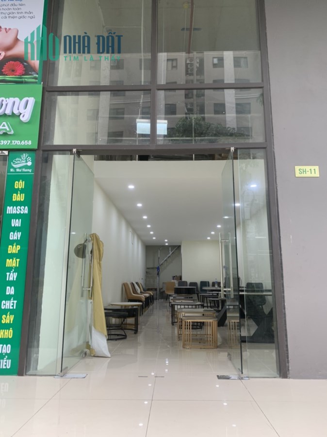 Bán kiot khối đế IEC Tứ Hiệp, 55m2*2 tầng, đã hoàn thiện, sổ 50 năm. LH 0981181989
