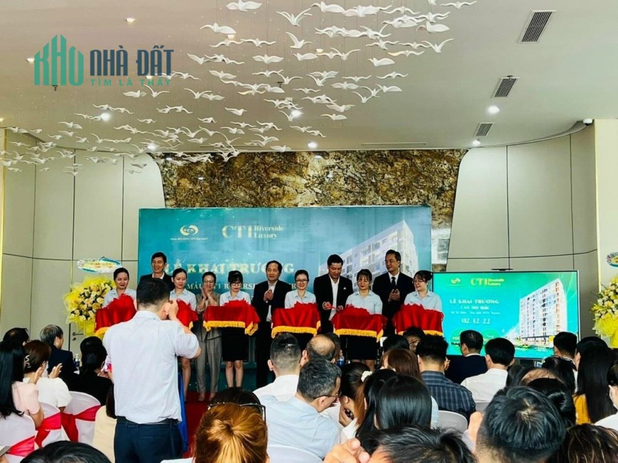 Ra mắt căn hộ ven sông cao cấp CT1 Riverside Luxury của CĐT VCN Nha Trang
