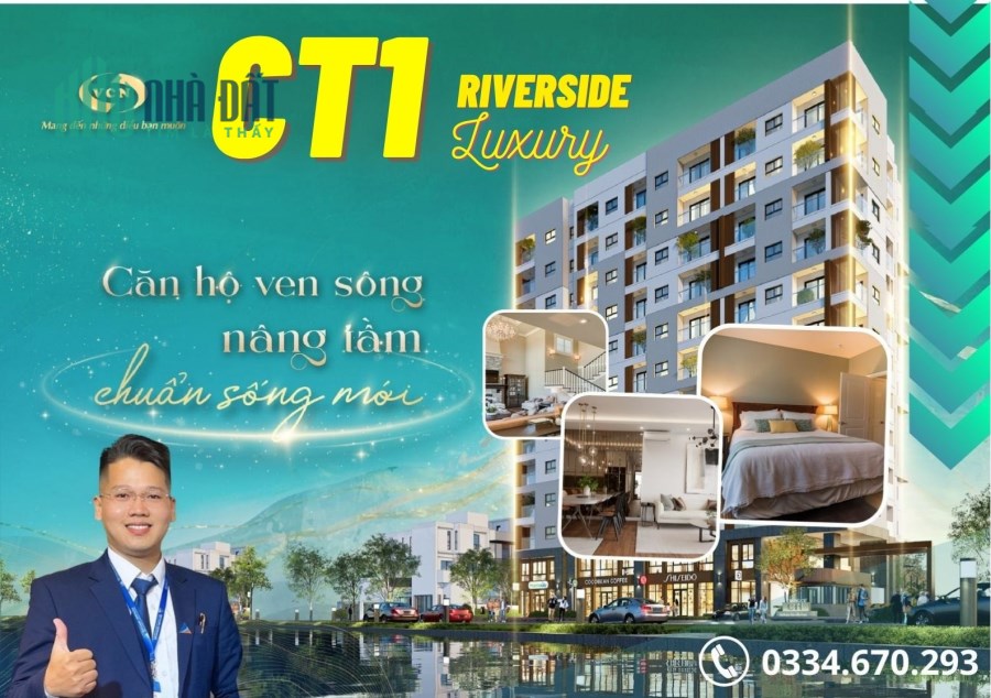 Có nên mua căn hộ CT1 Riverside Luxury Nha Trang -  05 lý do khiến CT1 đang là căn hộ HOT nhất hiện