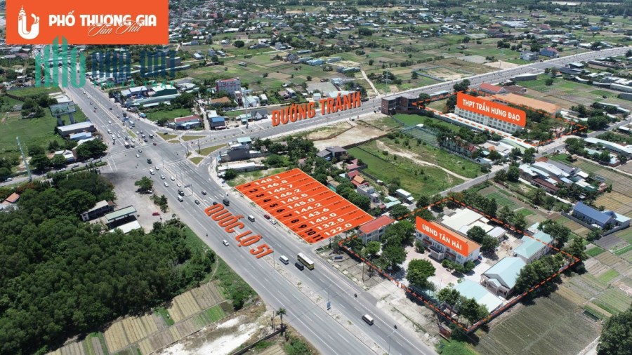 Bán đất nền mặt tiền QL51, Thị xã Phú mỹ, 33tr/m2. Sô  hồng riêng