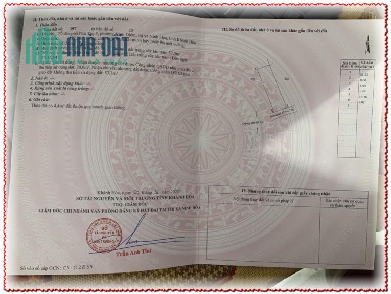 Bán Đất phù hợp để Kinh Doanh Dịch vụ Mặt Tiền DT3( 657K) Phước Điền, Phước Đồng, Nha Trang , Khánh