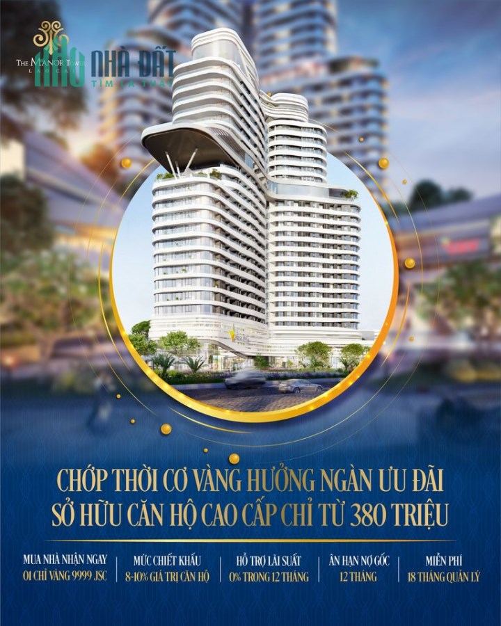CHỚP THỜI CƠ VÀNG HƯỞNG NGÀN ƯU ĐÃI - SỞ HỮU CĂN HỘ CAO CẤP CHỈ TỪ 380 TRIỆU