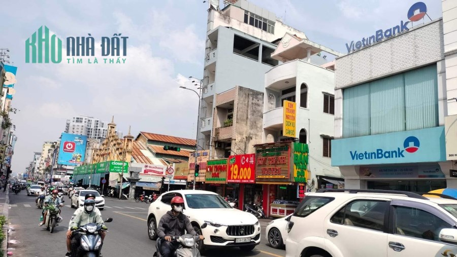 BÁN NHÀ MẶT TIỀN CHỢ TÂN ĐỊNH, QUẬN 1, 7 TẦNG, NGANG 4.2 X 16, 16 TỶ.