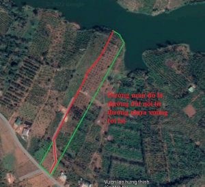 Cần Bán Lô Đất 1,8ha mặt tiền đường nhựa, giáp hồ, quy hoạch đất ở, Đắk Nông