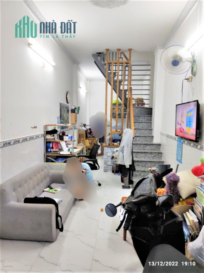 Bán nhà đẹp đường Thạch Lam, 29m2 (2.8x10.5), 2 tầng BTCT, 2PN, nhỉnh 3  tỷ TL