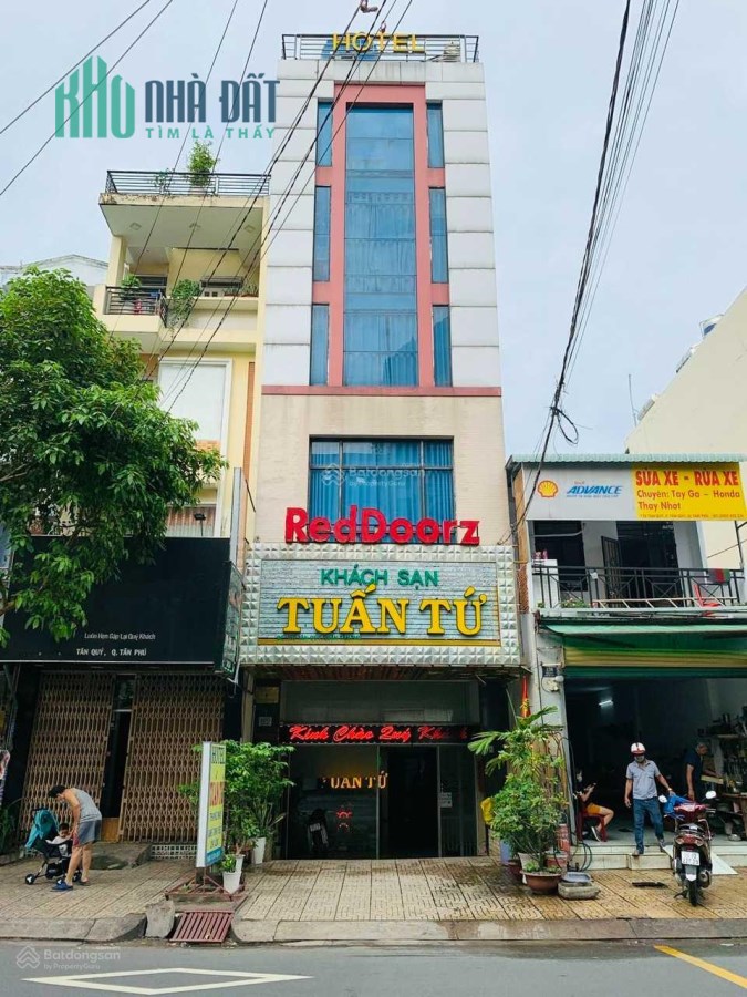 Bán nhà MTKD Tân Quý, DT 5.2x19m, lửng 4 lầu ST, đang cho thuê 55tr/th, Gía 16.8 tỷ TL