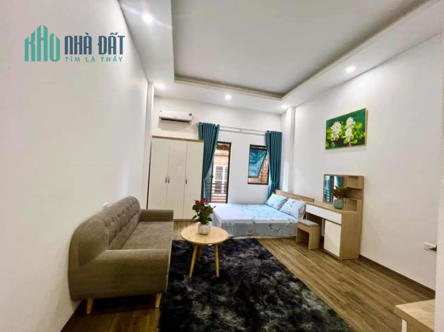 Bán Chung cư mini mỹ đình, ngõ thông ba gác, gần phố,50m, mt 4.1m, 6.8 tỷ
