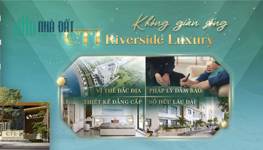 Những lý do nên mua căn hộ sở hữu lâu dài CT1 Riverside Luxury Nha Trang