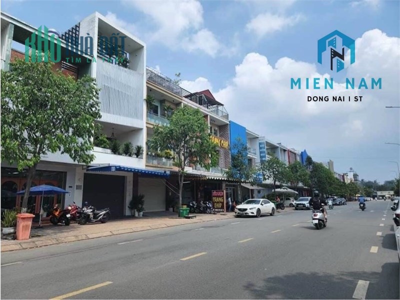 cho thuê nhà 2 lầu khu D2D trục N1. P thống nhất, vỉa hè rộng