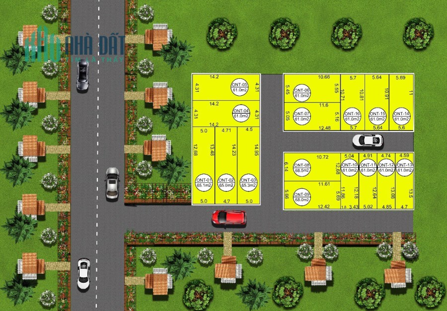 bán nhanh 2 ô đất sẵn sổ giá rẻ 455tr bao chi phí sang tên