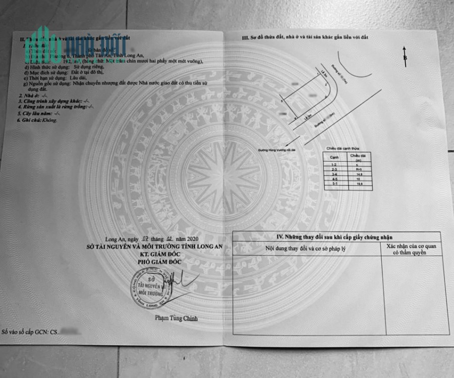 Lô Góc Đẹp 2Mặt Tiền Thành Phố Tân An, sổ hồng riêng nhận sổ ngay, giá có thương lượng