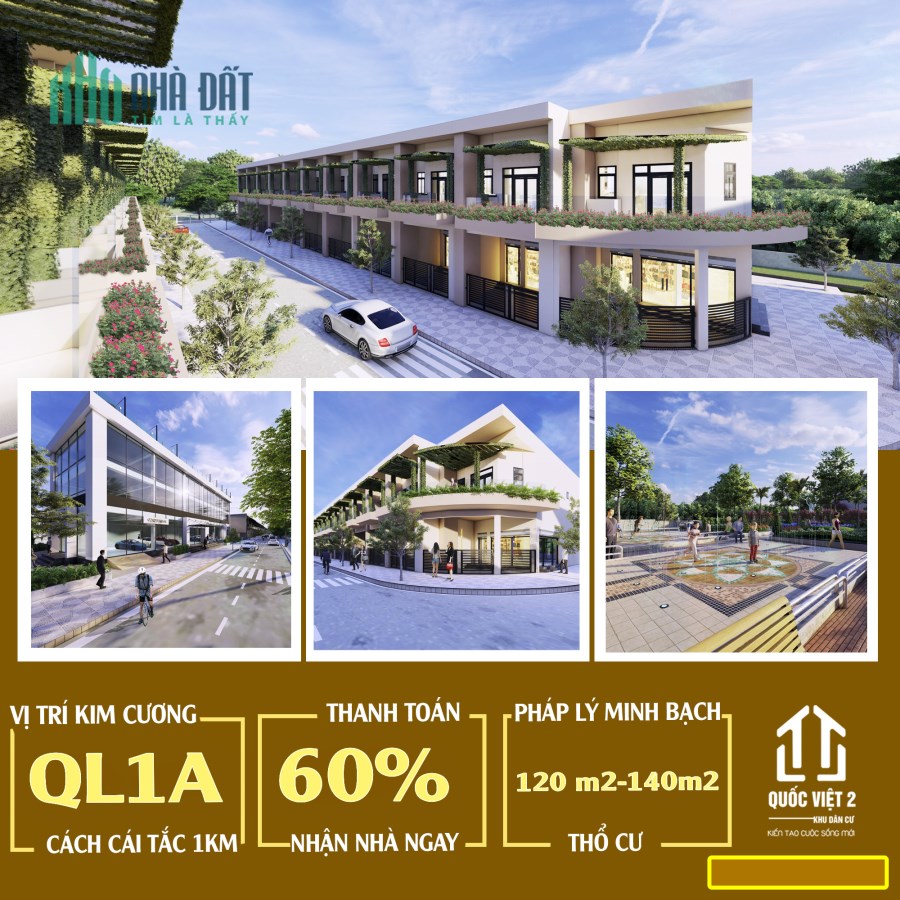🏚 Khu đô thị cao cấp nầm giữa lòng TT Cái Tắc Hậu Giang 🏚
